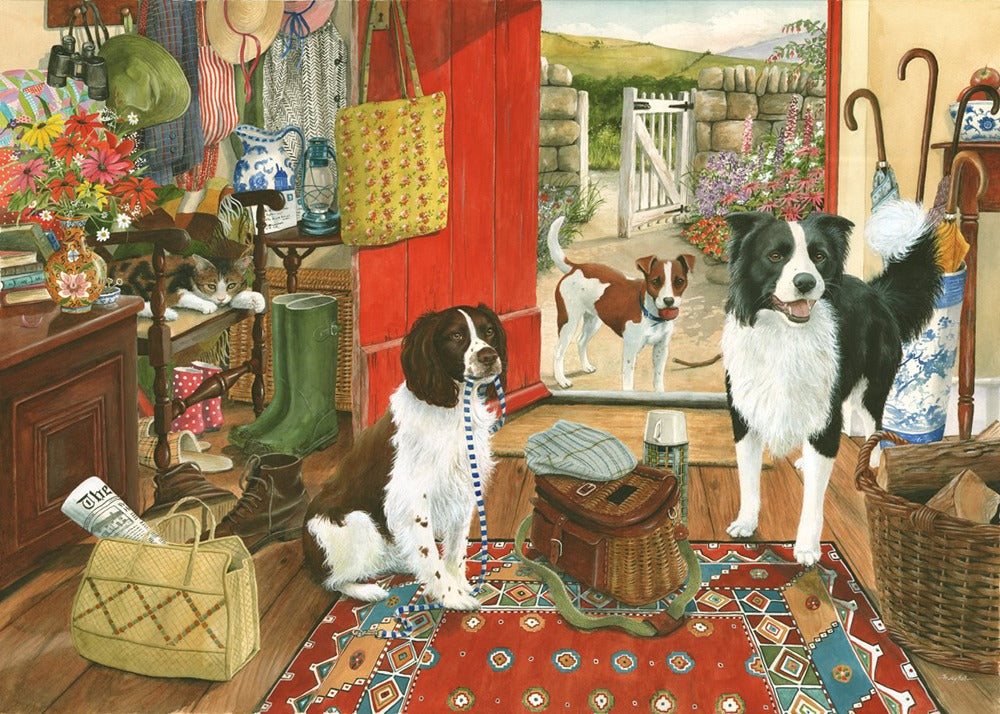 Artwork: Walkies – 1000 Piece Jigsaw Puzzle (House of Puzzles)