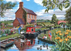 Artwork: Keepers Cottage – 500 Piece Jigsaw Puzzle (House of Puzzles)