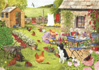 Artwork: Grandma's Garden – 500 Piece Jigsaw Puzzle (House of Puzzles)