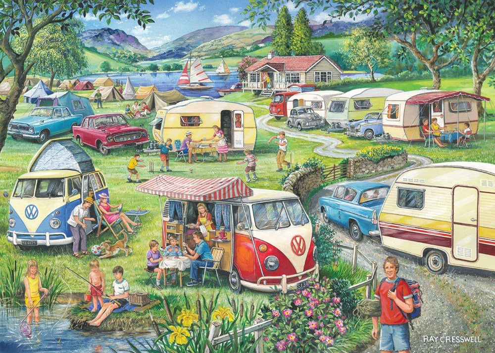 Artwork: Happy Holidays – 1000 Piece Jigsaw Puzzle (House of Puzzles)