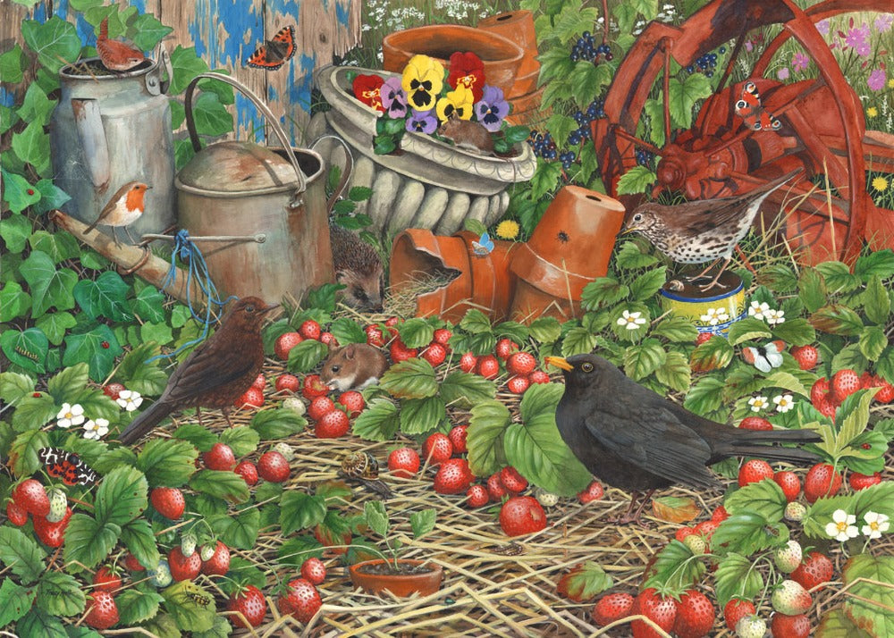 Artwork: Peck Your Own – 1000 Piece Jigsaw Puzzle (House of Puzzles)