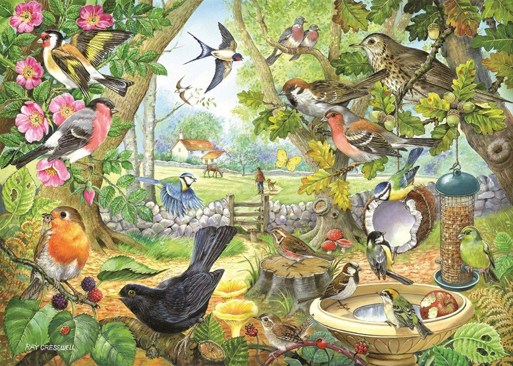 Artwork: Dawn Chorus – 1000 Piece Jigsaw Puzzle (House of Puzzles)
