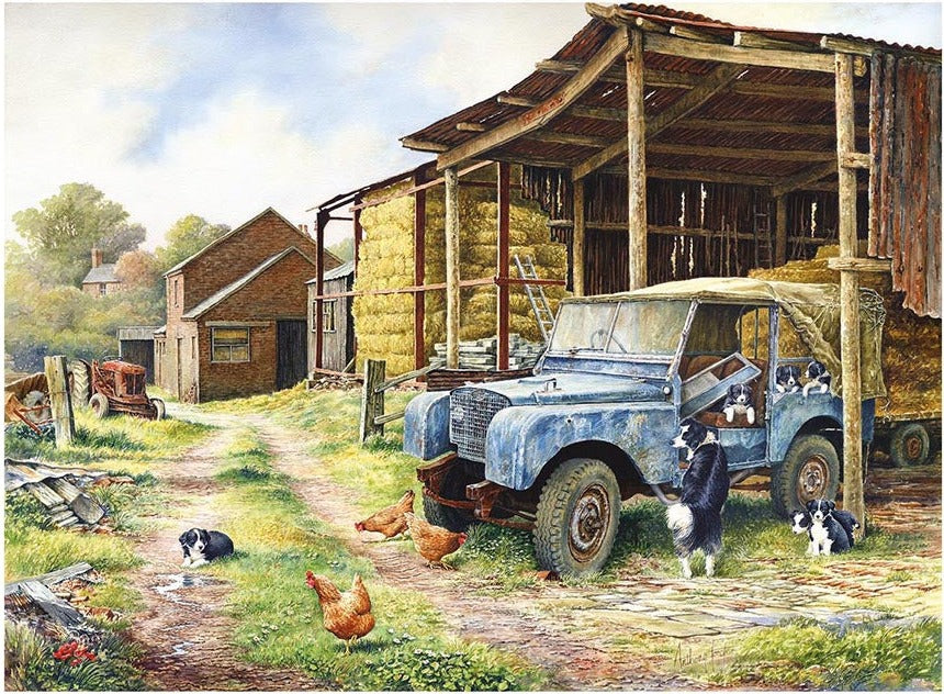 Artwork: Mobile Home – 500 Piece Jigsaw Puzzle (House of Puzzles)