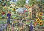 Artwork: At The Allotment – 500 Piece Jigsaw Puzzle (House of Puzzles)