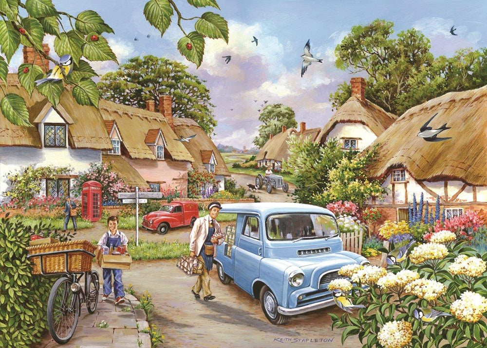 Artwork: Morning Fresh – 500 Piece Jigsaw Puzzle (House of Puzzles)
