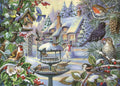 Artwork: Winter Birds – 500 Piece Jigsaw Puzzle (House of Puzzles)