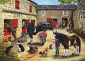 Artwork: Farrier's Visit – 500 Piece Jigsaw Puzzle (House of Puzzles)