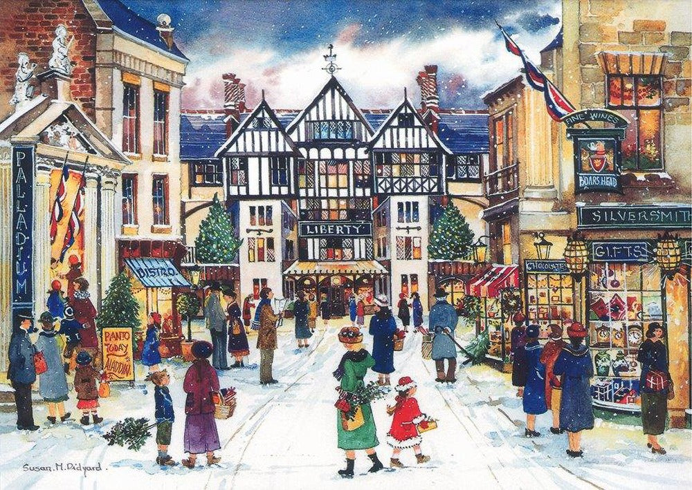 Artwork: Going To Town – 500 Piece Jigsaw Puzzle (House of Puzzles)