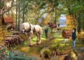 Artwork: Horse Power – 500 Piece Jigsaw Puzzle (House of Puzzles)
