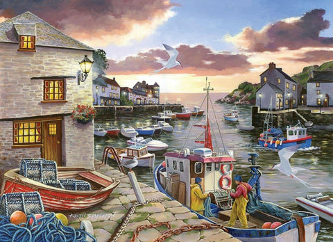 Artwork: Harbour Lights – 250 Piece Jigsaw Puzzle (House of Puzzles)
