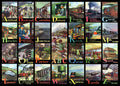 Artwork: A to Z of Rail – 500 Piece Jigsaw Puzzle (House of Puzzles)