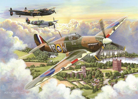 Artwork: Final Approach – 500 Piece Jigsaw Puzzle (House of Puzzles)
