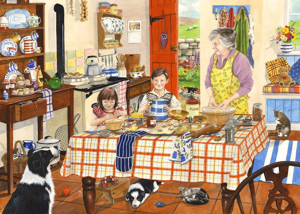 Artwork: Homemade Scones – 1000 Piece Jigsaw Puzzle (House of Puzzles)