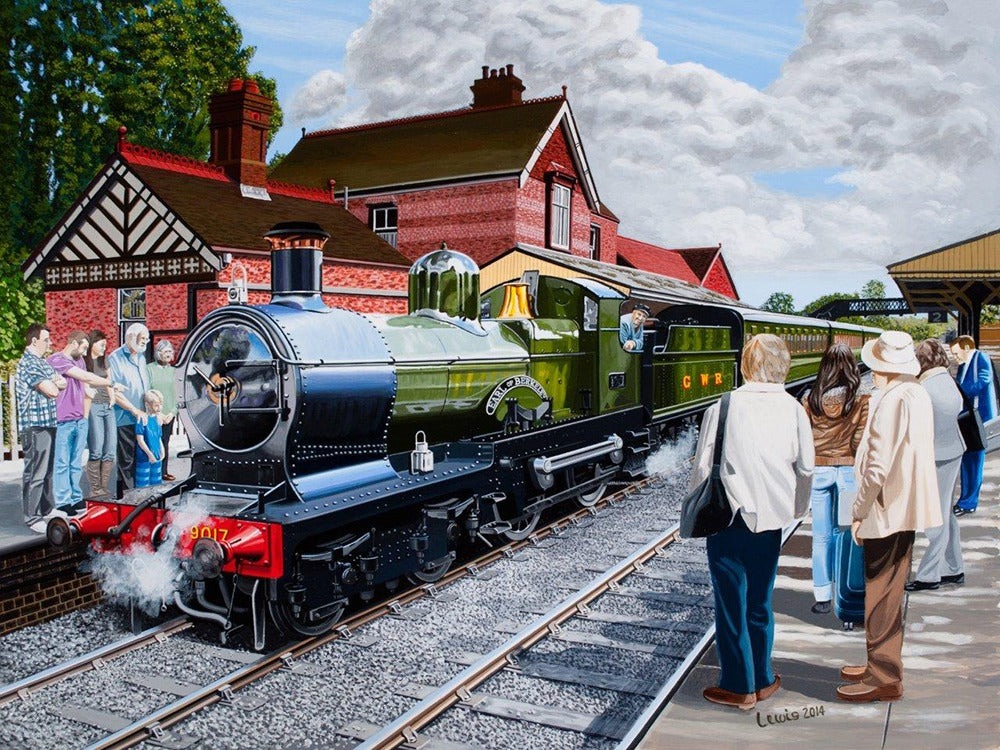 Artwork: All Aboard – 500 Piece Jigsaw Puzzle (House of Puzzles)