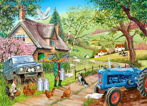 Artwork: Farm Fresh – 500 Piece Jigsaw Puzzle (House of Puzzles)