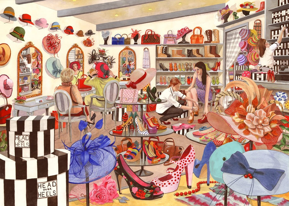 Artwork: Head Over Heels – 500 Piece Jigsaw Puzzle (House of Puzzles)