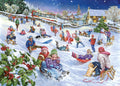 Artwork: Sledging – 1000 Piece Jigsaw Puzzle (House of Puzzles)