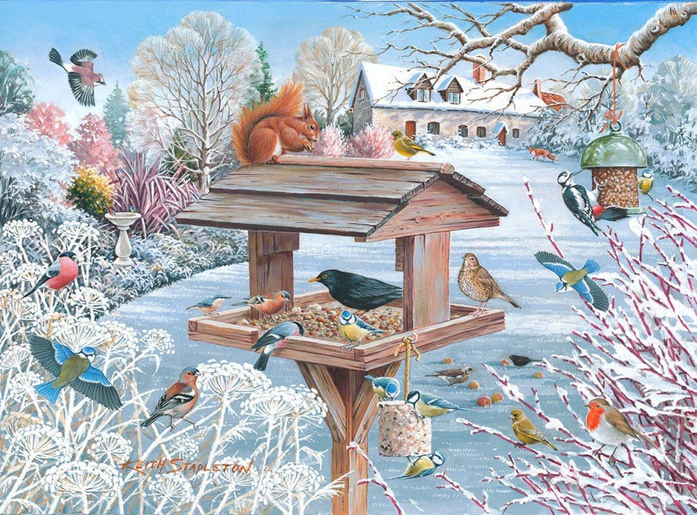 Artwork: Crumbs Of Comfort – 250 Piece Jigsaw Puzzle (House of Puzzles)