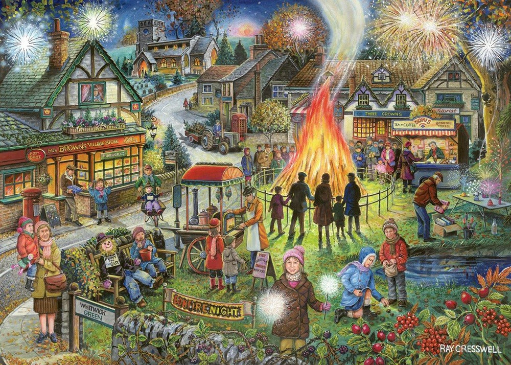 Artwork: Autumn Green by HOP – 1000 Piece Jigsaw Puzzle (House of Puzzles)