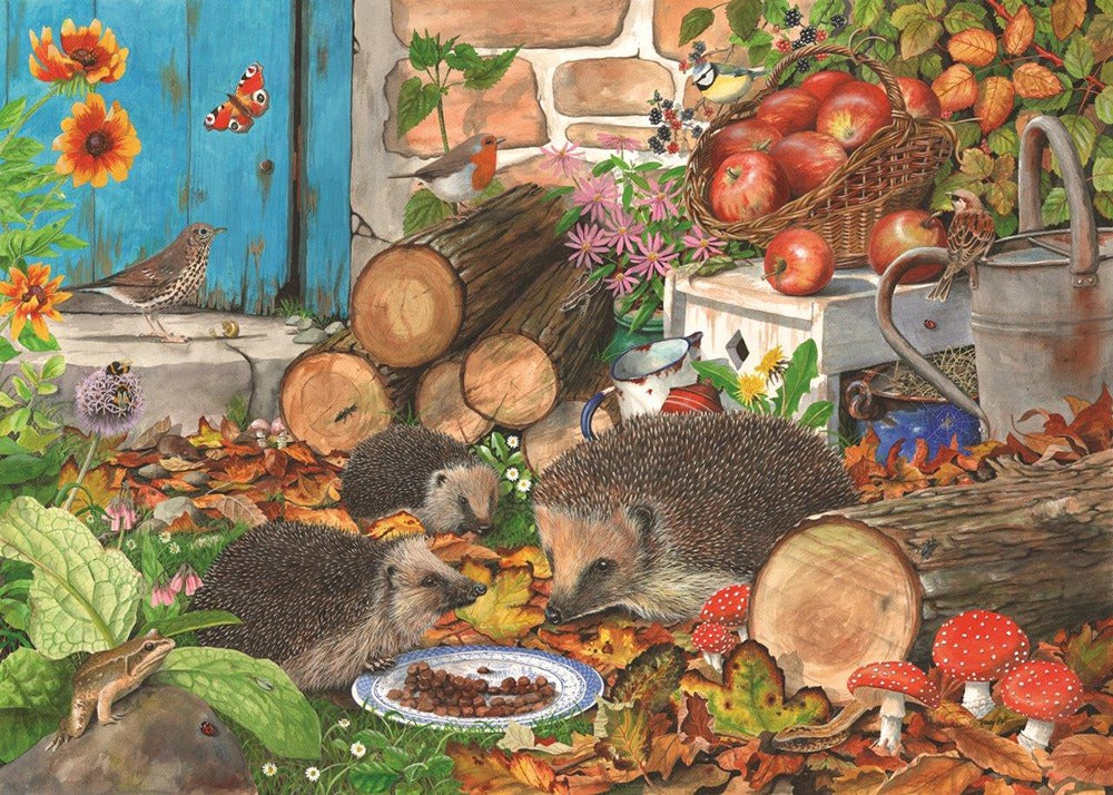 Artwork: Garden Helpers – 1000 Piece Jigsaw Puzzle (House of Puzzles)