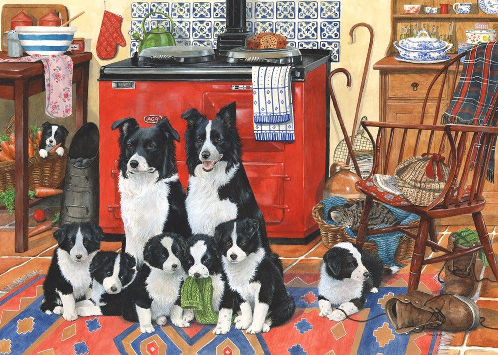 Artwork: Meet The Family – 1000 Piece Jigsaw Puzzle (House of Puzzles)