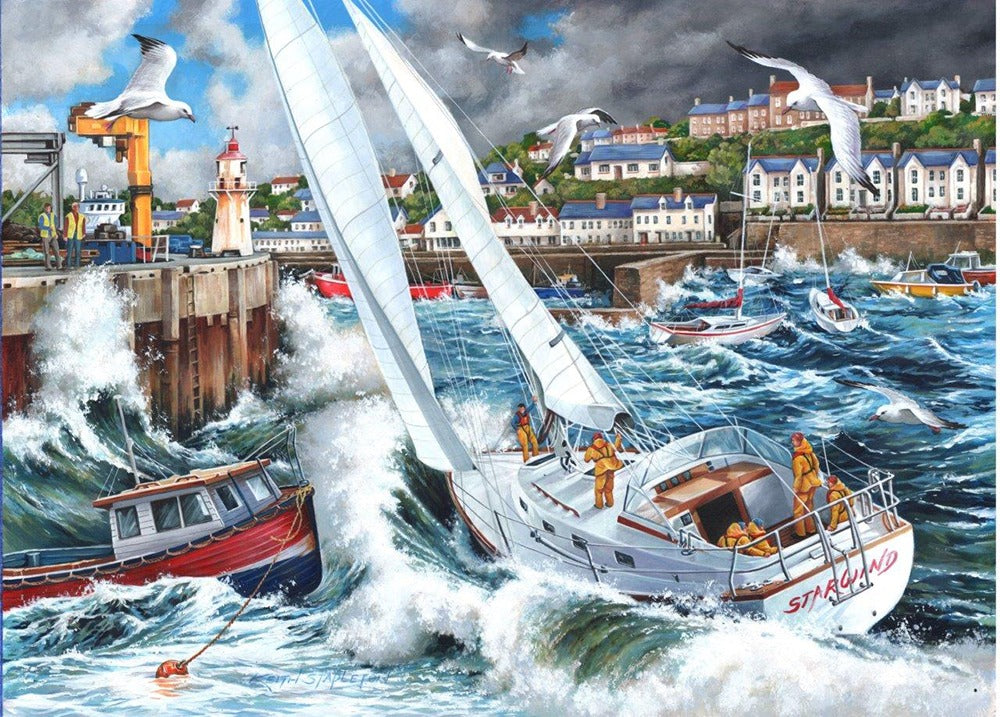 Artwork: Storm Chased – 1000 Piece Jigsaw Puzzle (House of Puzzles)