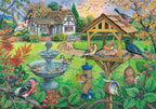 Artwork: Bird Table – 500 Piece Jigsaw Puzzle (House of Puzzles)