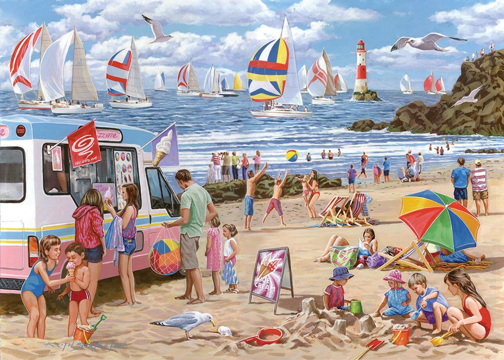 Artwork: Regatta Day – 500 Piece Jigsaw Puzzle (House of Puzzles)