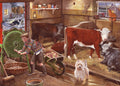 Artwork: Winter Feeding – 500 Piece Jigsaw Puzzle (House of Puzzles)