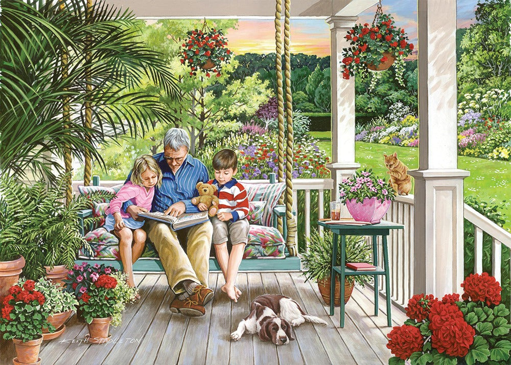 Artwork: Storytime – 500 Piece Jigsaw Puzzle (House of Puzzles)