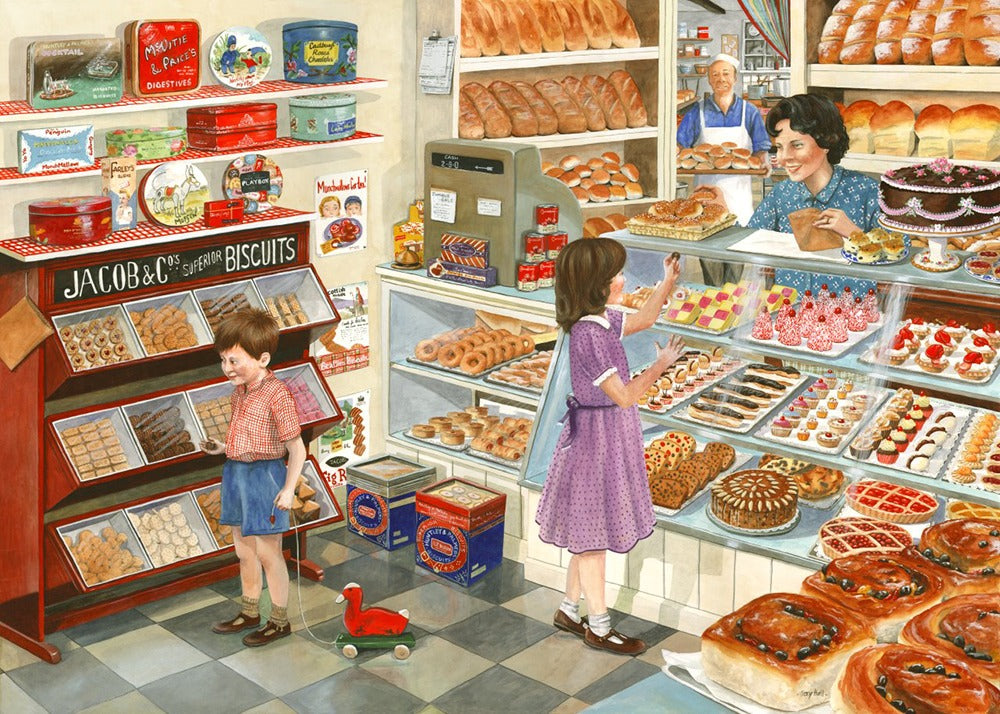Artwork: Tuppenny Treats – 500 XL Piece Jigsaw Puzzle (House of Puzzles)