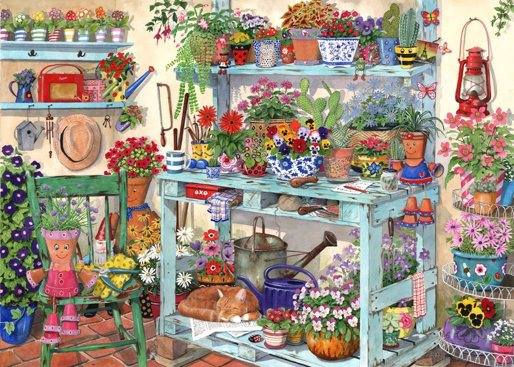 Artwork: Going Potty – 1000 Piece Jigsaw Puzzle (House of Puzzles)