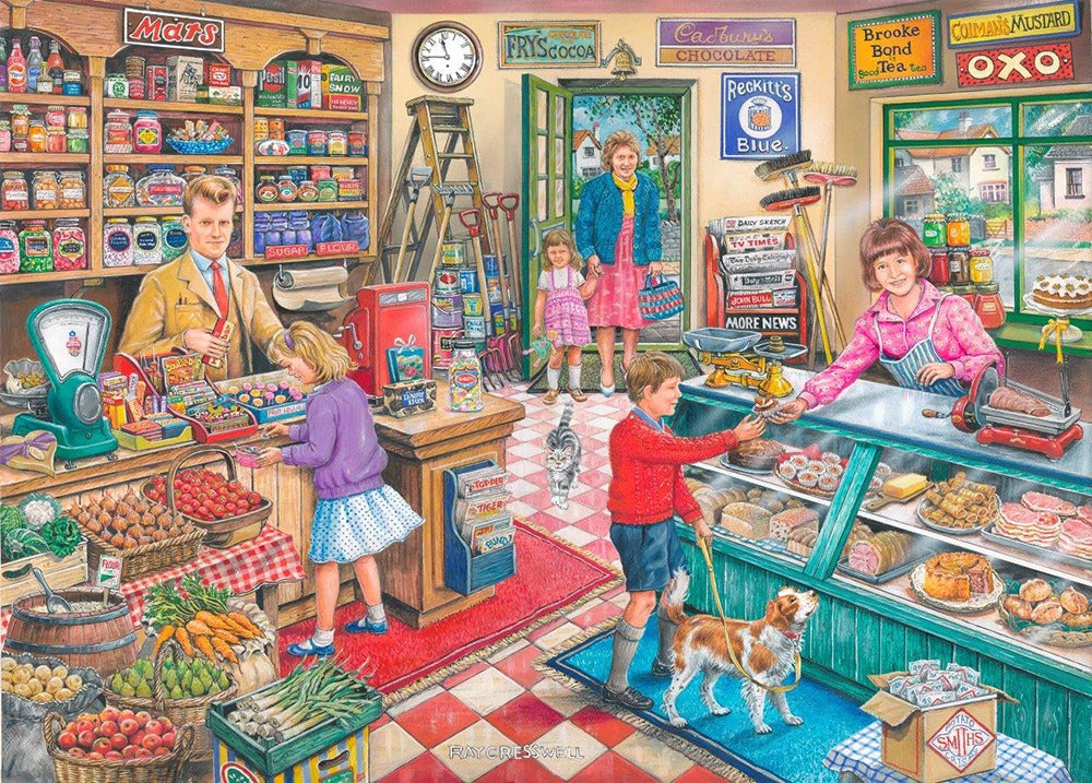 Artwork: General Store – 1000 Piece Jigsaw Puzzle (House of Puzzles)