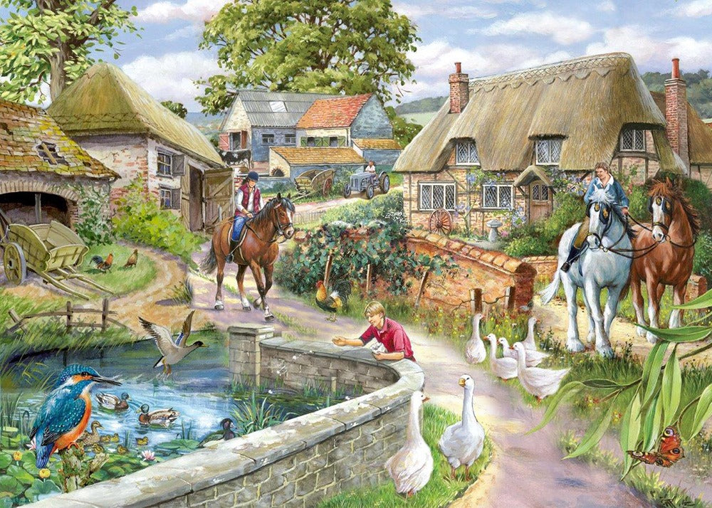 Artwork: Bridle Path – 1000 Piece Jigsaw Puzzle (House of Puzzles)