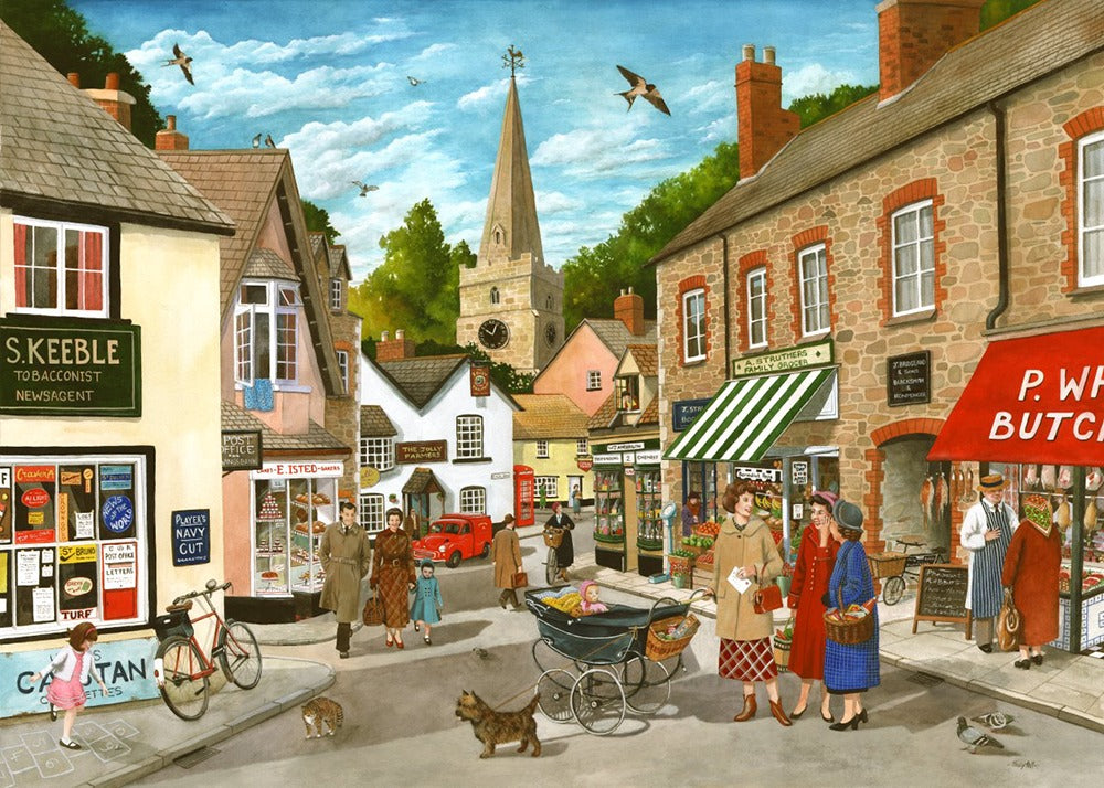 Artwork: News At Ten – 1000 Piece Jigsaw Puzzle (House of Puzzles)