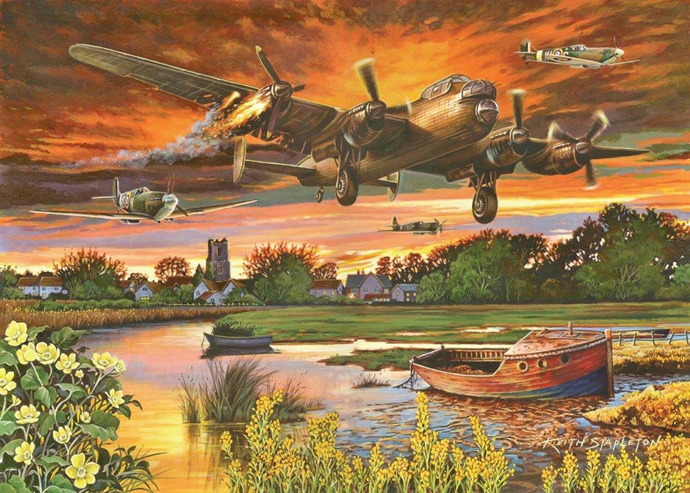Artwork: On A Wing & A Prayer – 1000 Piece Jigsaw Puzzle (House of Puzzles)