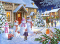 Artwork: Snow Family – 1000 Piece Jigsaw Puzzle (House of Puzzles)