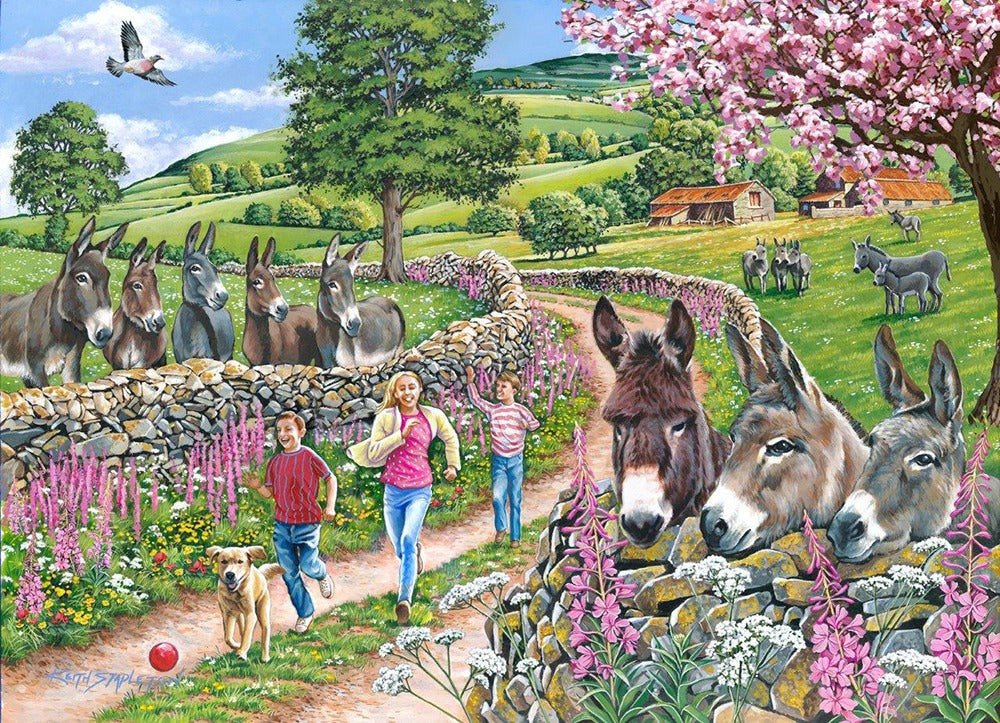 Artwork: Mindy, Muffin & Mo – 500 XL Piece Jigsaw Puzzle (House of Puzzles)