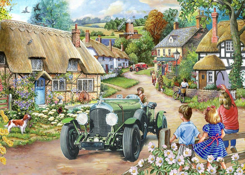 Artwork: Vintage Run – 500 XL Piece Jigsaw Puzzle (House of Puzzles)