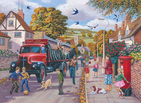 Artwork: Coalman Delivery – 1000 Piece Jigsaw Puzzle (House of Puzzles)