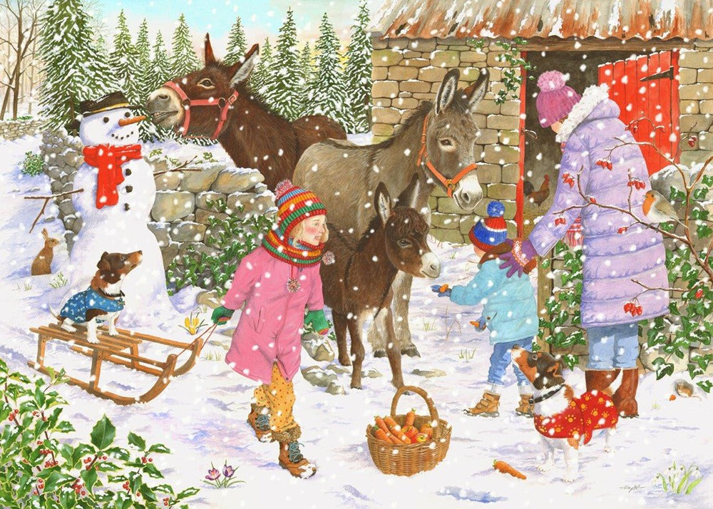 Artwork: Little Donkey – 1000 Piece Jigsaw Puzzle (House of Puzzles)