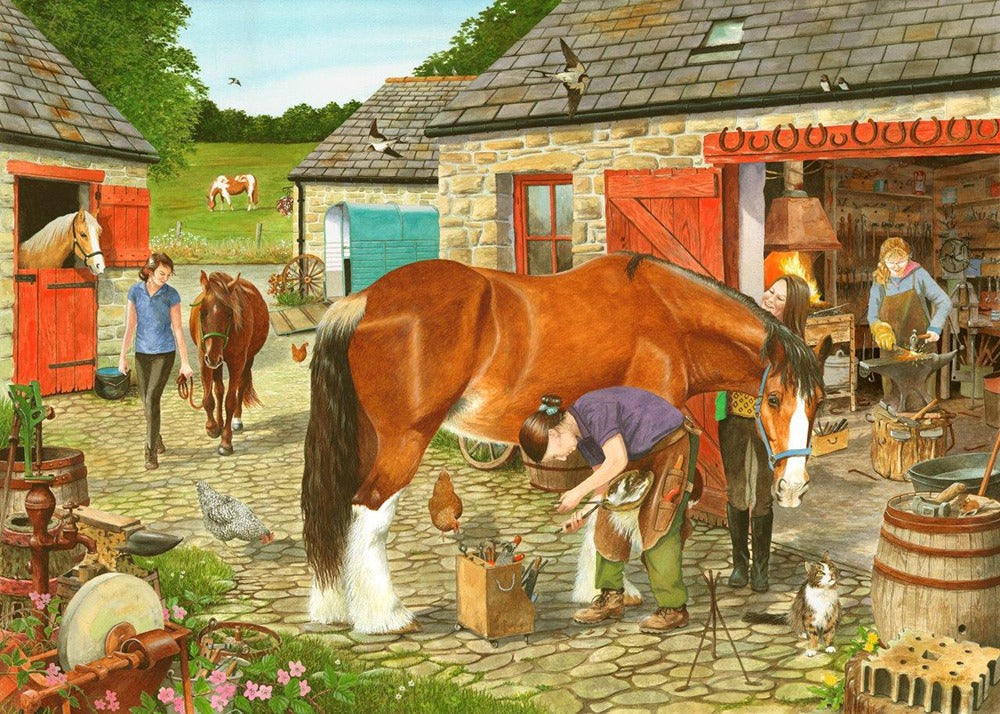 Artwork: Shoe Shop – 1000 Piece Jigsaw Puzzle (House of Puzzles)
