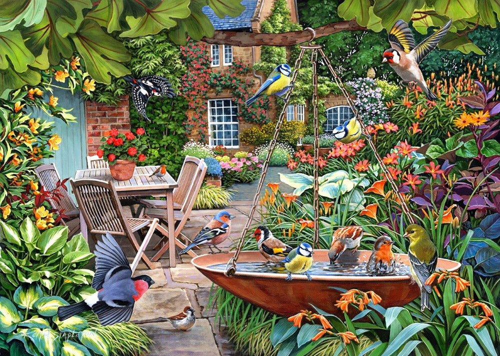 Artwork: Splashing Around – 1000 Piece Jigsaw Puzzle (House of Puzzles)