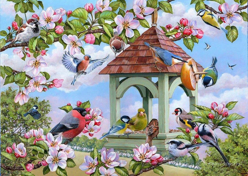 Artwork: All Of A Twitter – 250 Piece Jigsaw Puzzle (House of Puzzles)