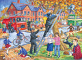 Artwork: Saving Miss Kitty – 250 Piece Jigsaw Puzzle (House of Puzzles)