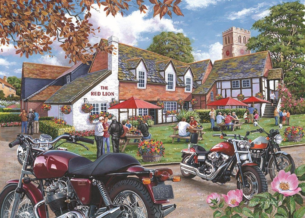 Artwork: Easy Riders – 1000 Piece Jigsaw Puzzle (House of Puzzles)