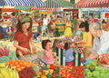 Artwork: Farmers Market – 1000 Piece Jigsaw Puzzle (House of Puzzles)