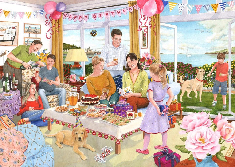 Artwork: Happy Birthday – 1000 Piece Jigsaw Puzzle (House of Puzzles)