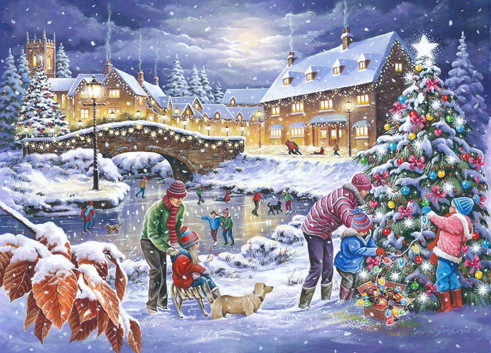 Artwork: Twinkling Lights – 1000 Piece Jigsaw Puzzle (House of Puzzles)