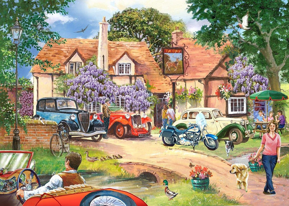 Artwork: Pub Lunch – 250 Piece Jigsaw Puzzle (House of Puzzles)